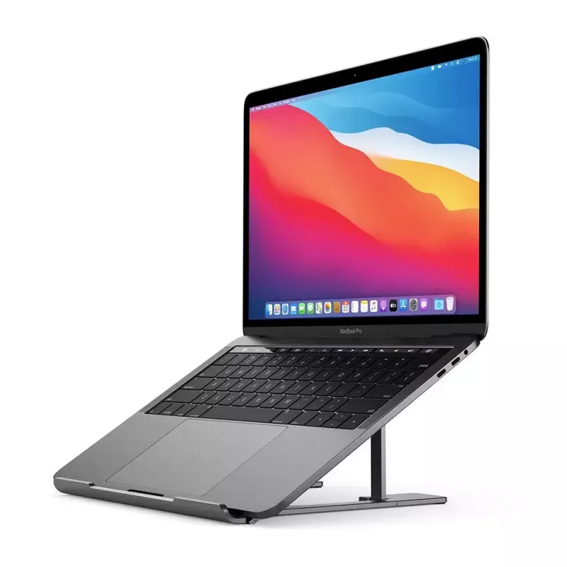 Stojan na laptop ALOGIC Metro AAL6APNS-SGR sivý hliník nastaviteľný prenosný