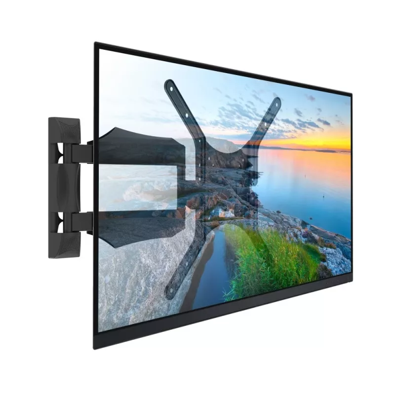 Techly ICA-PLB 271M nástenný držiak TV 25-52 palcov, otočný a sklopný, tenký, 40 kg, čierny