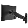 Techly ICA-LCD G111E nástenný držiak monitora/TV 17-32 palcov, otočný, pružinové rameno, 9 kg