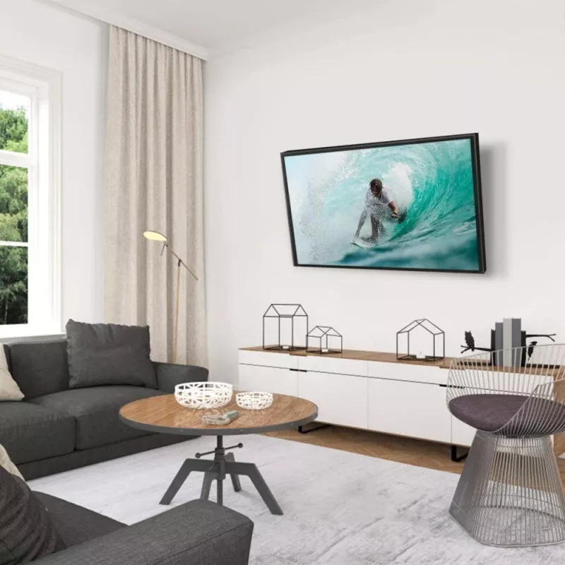 Techly nástenný držiak pre LCD LED 19-37'' naklápací 1 kĺb biely ICA-LCD 2900WH