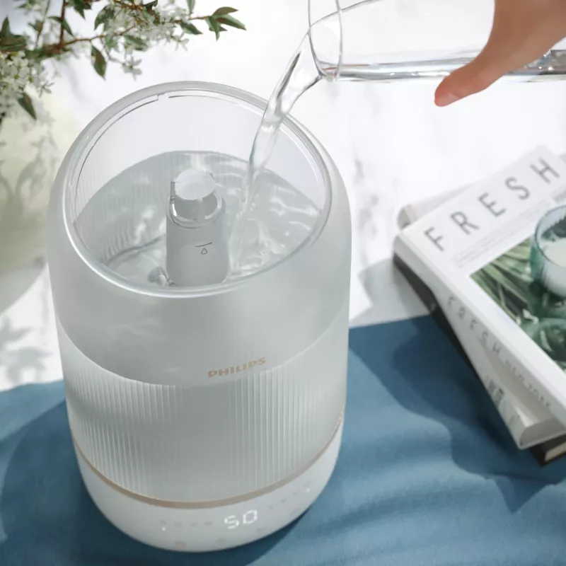 Philips 1000 series HU1510/04 zvlhčovač vzduchu ultrazvukový 3 L biely 19 W