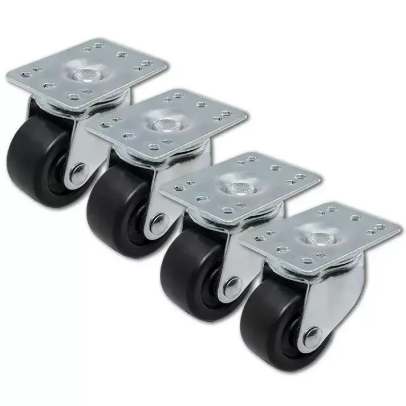 Sada koliesok pre rack QOLTEC 4 ks bez zaistenia model 54508