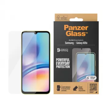 Ochranná fólia displeja PanzerGlass 7343 pre Samsung Galaxy A05S antibakteriálna odolná proti poškriabaniu