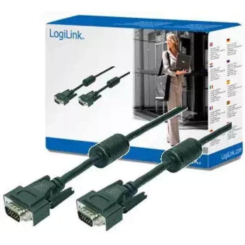 VGA kábel LogiLink 20m M/M