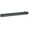 Intellinet patch panel, Cat6, FTP, 24-port, 1U, tienený, 90° Top-Entry LSA lišty, čierny