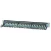Intellinet patch panel, Cat6, FTP, 24-port, 1U, tienený, 90° Top-Entry LSA lišty, čierny