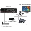 Techly 5 IN 1 OUT HDMI switch s diaľkovým ovládačom, 4Kx2K, 3D IDATA HDMI-4K51