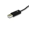Conceptronic optický zdieľací kábel pre mechaniku USB, 1,8 m, čierny, USB A, USB A, samec/samec, 20 g