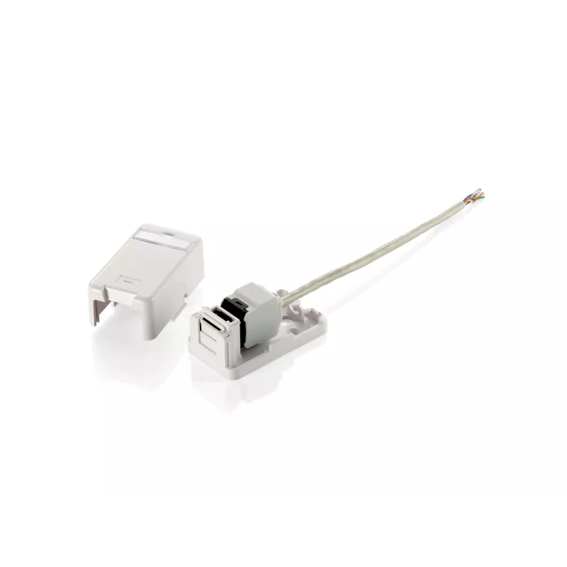 1-port keystone jack zásuvka na povrch Equip 125121