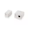1-port keystone jack zásuvka na povrch Equip 125121