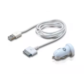 Conceptronic auto nabíjačka pre tablet 2A pre Apple, zapaľovač, 5 V, biela