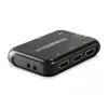 Equip HDMI 1.4 switch 3x1, HDMI, plast, čierny, IR, 7.1-kanály, DTS-HD, Dolby TrueHD