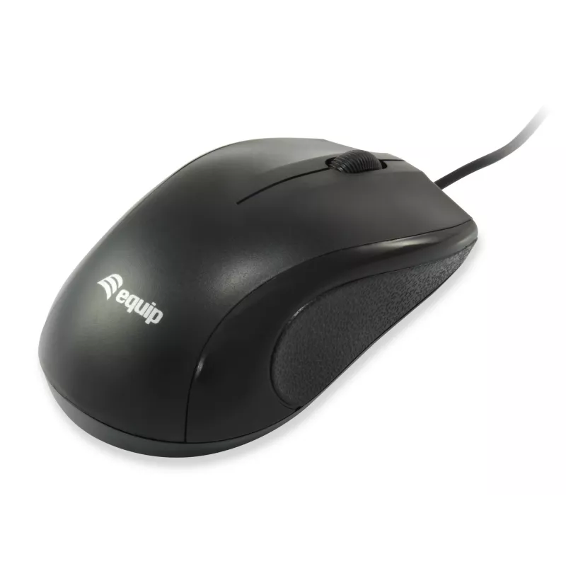 Equip 245200 klávesnica myš súčasťou kancelária USB QWERTZ nemecká čierna