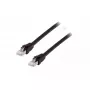 Equip Cat 8.1 S/FTP (PIMF) patch kábel, LSOH, 5,0 m, čierna