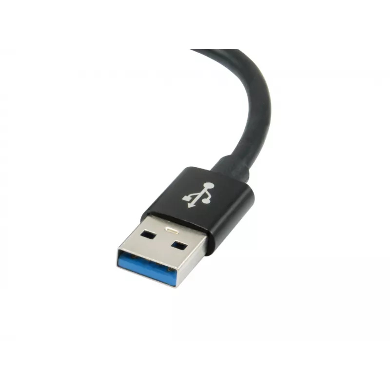 Equip 133386 adaptér USB 3.0 na HDMI/VGA (HD15) pre dva monitory, USB 3.2 Gen 1 Type-A, 1920x1080