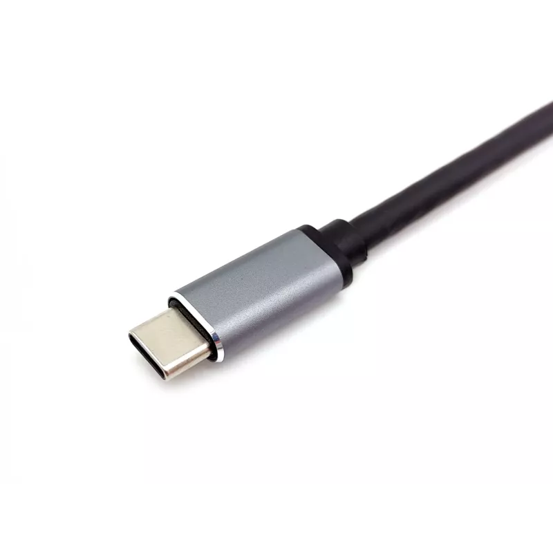 Equip 133482 multifunkčný adaptér USB-C 7 v 1, USB 3.2 Gen 1, HDMI 4K 30 Hz, 3x USB 3.0, SD/microSD, USB-C PD 100 W, hliník