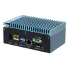 Shuttle Edge PC SPCEL02, Intel Celeron J6412, 1x HDMI, 2x 2.5G LAN, 1x COM, DIO (4x in, 4x out), 3x USB, 2x M.2, 12-24V, 24/7 nepretržitá prevádzka, bez ventilátora, vrátane VESA a DIN držiaka