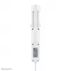 Neomounts DS22-840WH6 stolová zásuvka so svorkou a USB-C a USB-A konektormi – rýchle nabíjanie