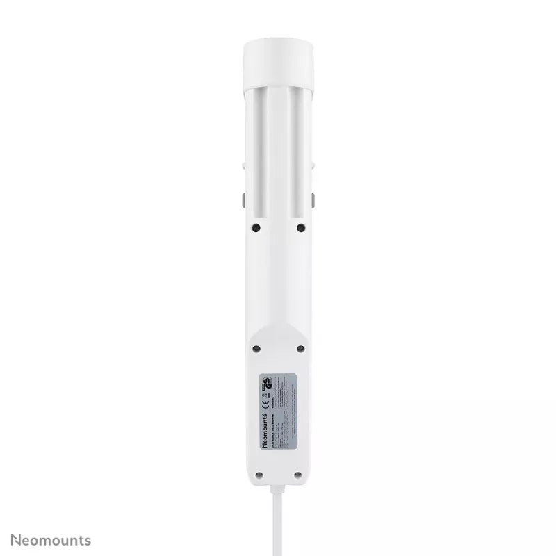 Neomounts DS22-840WH6 stolová zásuvka so svorkou a USB-C a USB-A konektormi – rýchle nabíjanie