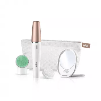Epilátor na tvár Braun FaceSpa 851V zlatá biela