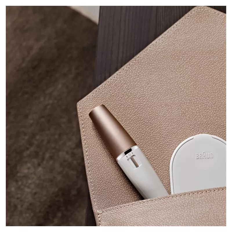 Epilátor na tvár Braun FaceSpa 851V zlatá biela