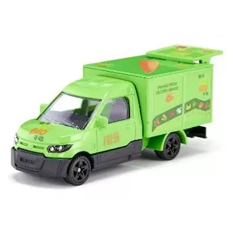 Siku Streetscooter Organic Fresh Delivery Service skúter model predmontovaný 1:50