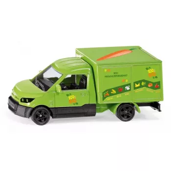Siku Streetscooter Organic Fresh Delivery Service skúter model predmontovaný 1:50