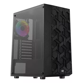 Aerocool Hive-G-BK-v3 Midi Tower čierna