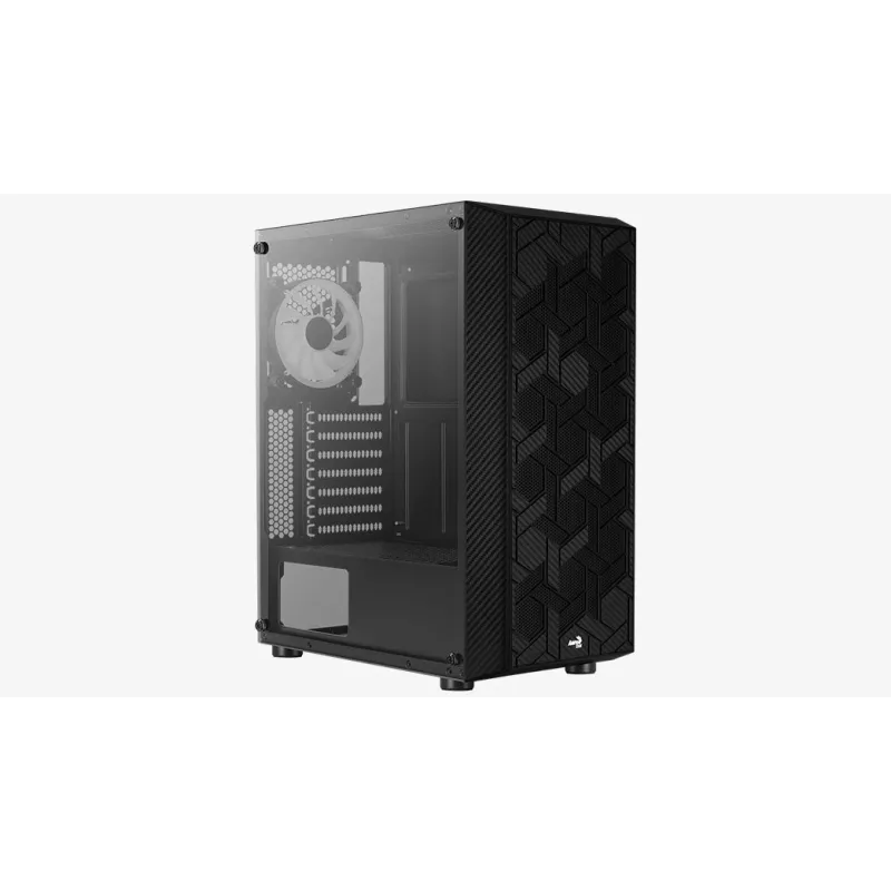 Aerocool Hive-G-BK-v3 Midi Tower čierna