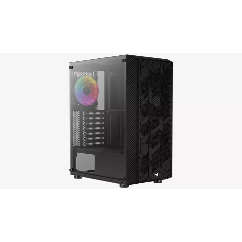 Aerocool Hive-G-BK-v3 Midi Tower čierna