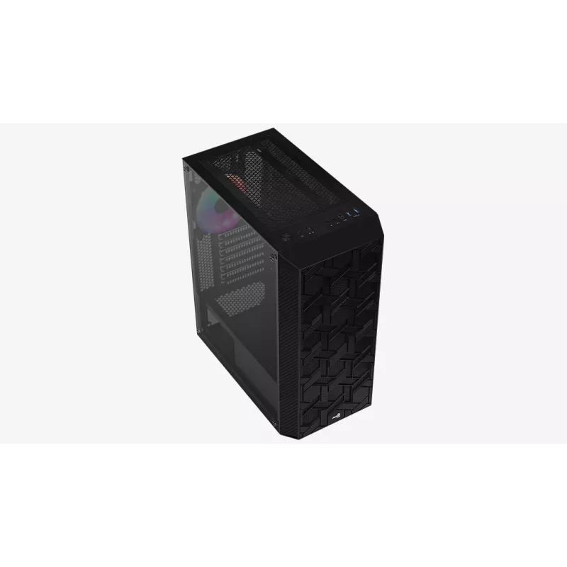 Aerocool Hive-G-BK-v3 Midi Tower čierna