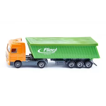 Model nákladného auta/prívesu Siku Siku Truck s prívesom a strechou