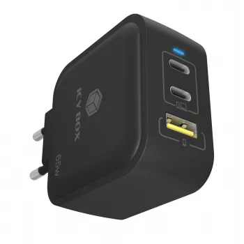 Nabíjačka Indoor ICY BOX IB-PS1030-PD univerzálna čierna rýchle nabíjanie