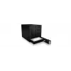 ICY BOX - IB-565SSK - backplane, 5x SATA 3,5 HDD pre 3x 5,25 šachtu, Hot Swap, bez nosiča - black