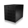 ICY BOX - IB-565SSK - backplane, 5x SATA 3,5 HDD pre 3x 5,25 šachtu, Hot Swap, bez nosiča - black