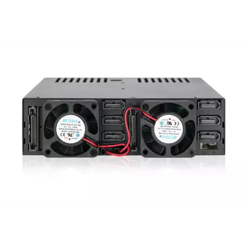 Disk Array Icy Dock MB326SP-B 0 TB Rack 1U čierny
