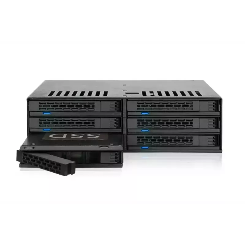 Disk Array Icy Dock MB326SP-B 0 TB Rack 1U čierny
