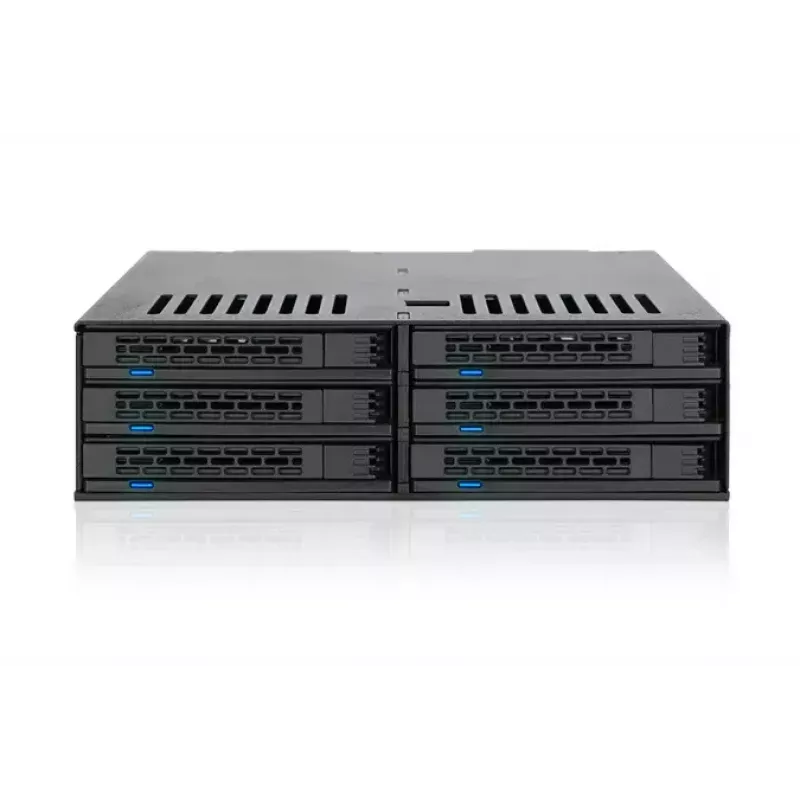 Disk Array Icy Dock MB326SP-B 0 TB Rack 1U čierny