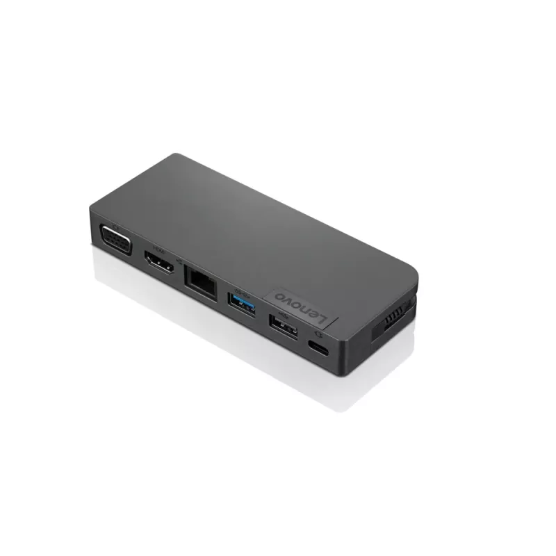 Lenovo 4X90S92381 Powered USB-C Travel Hub dokovacia stanica, VGA, HDMI, 13 W, Iron Grey