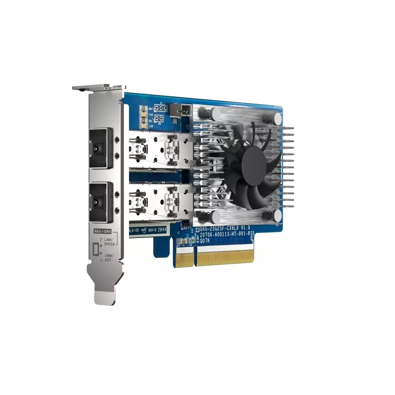 QNAP QXG-25G2SF-CX6 sieťová karta interná Fiber 25000 Mbit/s