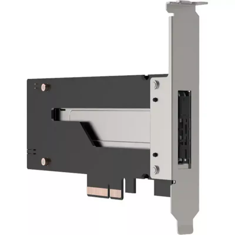 PCIe NVMe M.2 adaptérová karta Icy Dock MB840M5P-B, čierna/strieborná