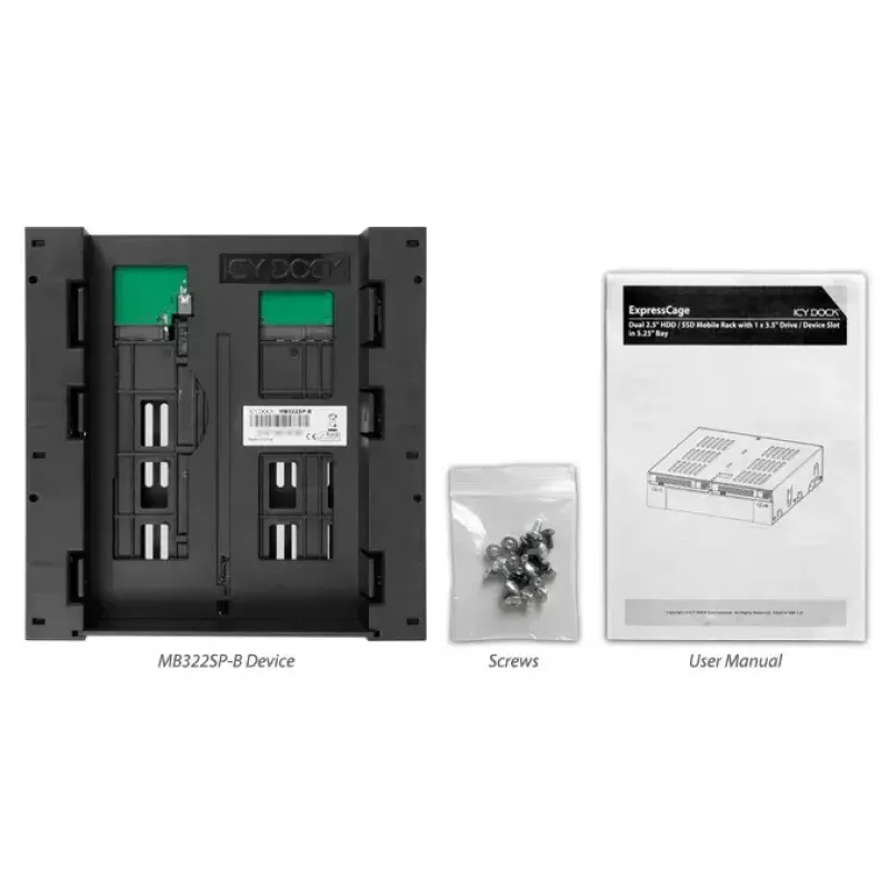Rám na inštaláciu disku Icy Dock MB322SP-B