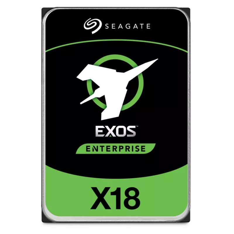 Seagate Exos X18 ST14000NM000J interný pevný disk 14 TB, 7200 ot./min., vyrovnávacia pamäť 256 MB, SATA 6 Gb/s, 512E/4KN