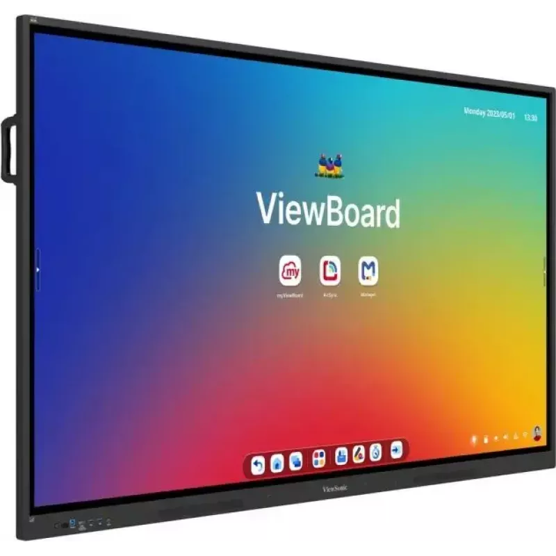 ViewSonic ViewBoard IFP6534 65-palcový (165,1 cm) interaktívny multidotykový displej, Android 14 EDLA, 8 GB RAM, 450 cd/m², reproduktory 40 W, čierny