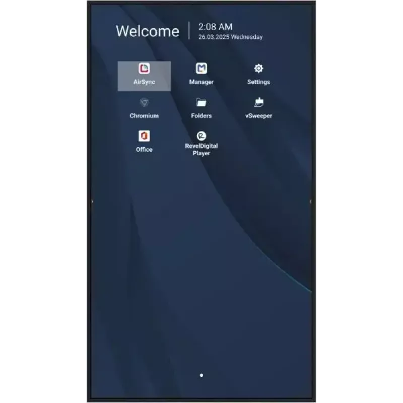 Komerčný 50-palcový 4K-LCD displej VIEWSONIC CDE5014-2C, 3840×2160, 500 cd/m², Android 14, Wi‑Fi, 24/7