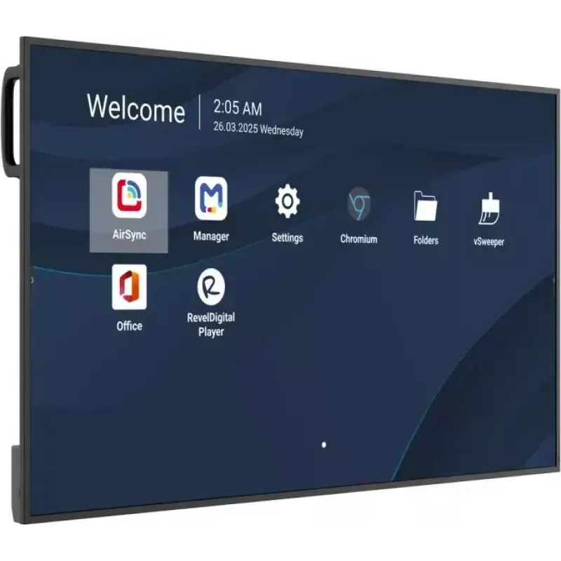Komerčný 50-palcový 4K-LCD displej VIEWSONIC CDE5014-2C, 3840×2160, 500 cd/m², Android 14, Wi‑Fi, 24/7