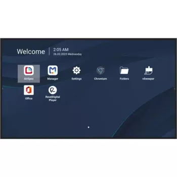 Komerčný 50-palcový 4K-LCD displej VIEWSONIC CDE5014-2C, 3840×2160, 500 cd/m², Android 14, Wi‑Fi, 24/7