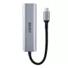 Lindy 43414 4-portový USB 3.2 Gen 2 Type-C hub, 4x USB-C, stolový