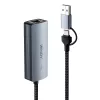 Lindy 43415 prevodník z USB 3.2 Gen 1 na 5G Ethernet