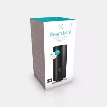 Zvlhčovač vzduchu Duux Beam Mini 2 ultrazvukový — 3 l nádrž na vodu, LED displej, čierny